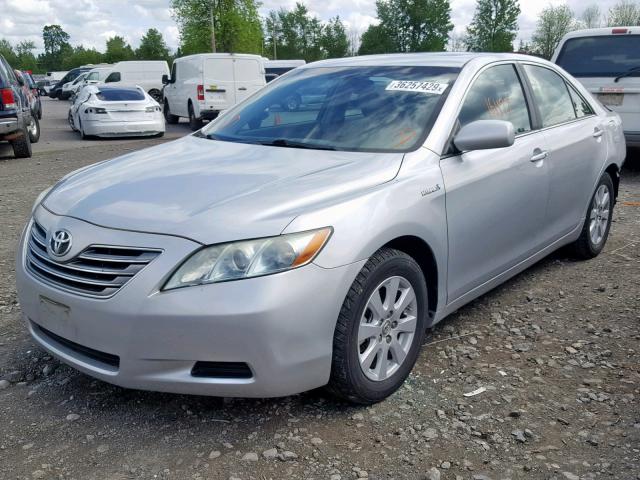 4T1BB46K67U009349 - 2007 TOYOTA CAMRY NEW SILVER photo 2