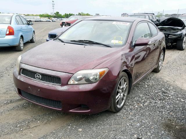 JTKDE167550013095 - 2005 TOYOTA SCION TC იასამნისფერი ფოტო 2
