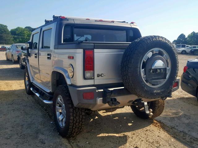 5GRGN02299H102702 - 2009 HUMMER H2 SUT LUX SILVER photo 3