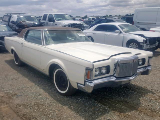 0Y89A850134 - 1970 LINCOLN MARK III WHITE photo 1