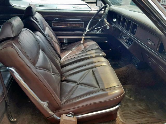 0Y89A850134 - 1970 LINCOLN MARK III WHITE photo 5