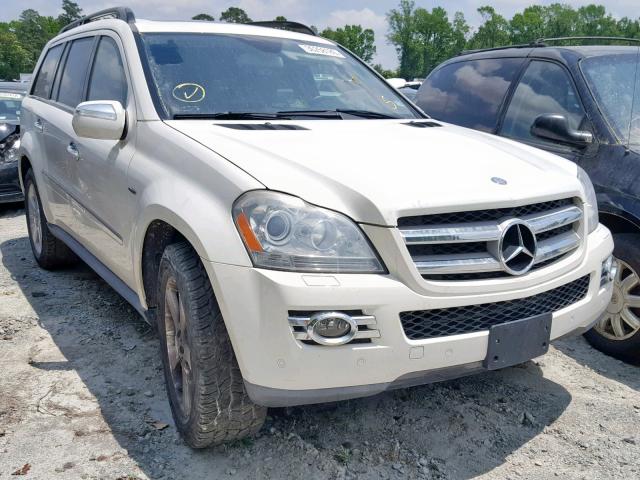 4JGBF25E29A529329 - 2009 MERCEDES-BENZ GL WHITE photo 1