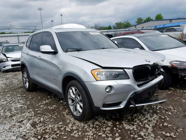 5UXWX7C58BLL15490 - 2011 BMW X3 XDRIVE3 SILVER photo 1