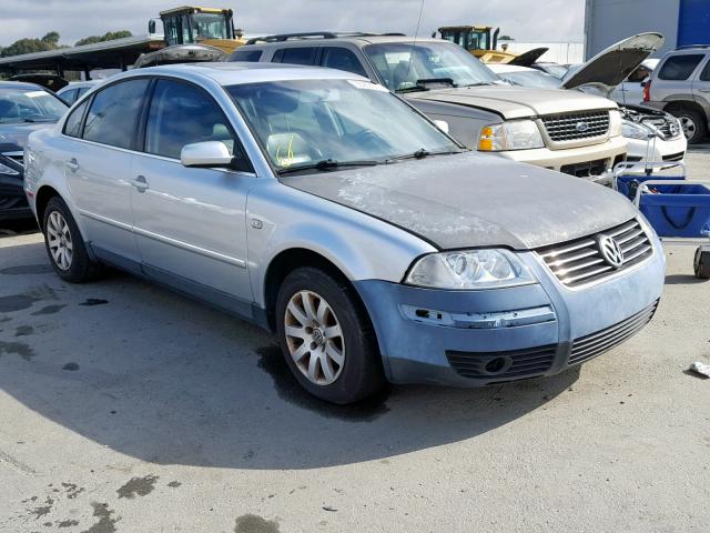 WVWPD63B23P338689 - 2003 VOLKSWAGEN PASSAT GLS GRAY photo 1