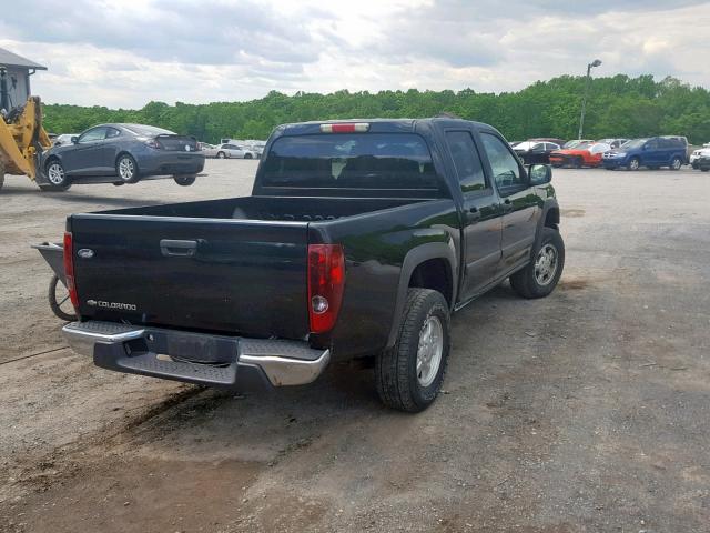 1GCDT136968144719 - 2006 CHEVROLET COLORADO BLACK photo 4