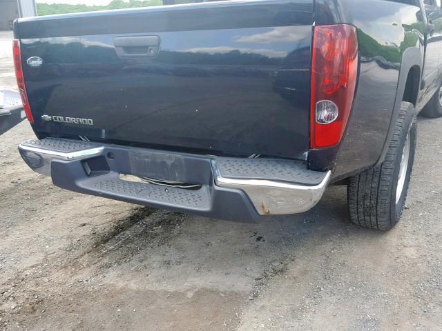 1GCDT136968144719 - 2006 CHEVROLET COLORADO BLACK photo 9