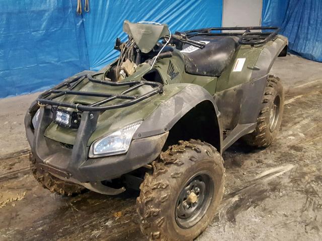 1HFTE3305A4501073 - 2010 HONDA TRX680 FA GREEN photo 2