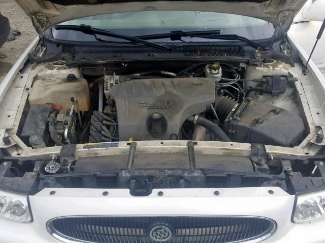 1G4HR54K45U280325 - 2005 BUICK LESABRE LI WHITE photo 7