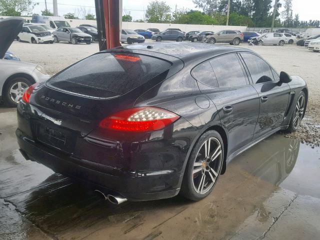 WP0AB2A72CL060368 - 2012 PORSCHE PANAMERA S BLACK photo 4