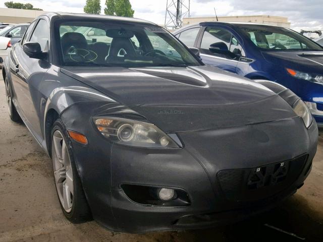 JM1FE17N740140720 - 2004 MAZDA RX8 GRAY photo 1