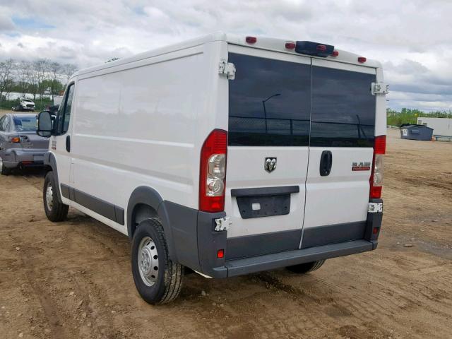 3C6TRVAG4JE103773 - 2018 RAM PROMASTER 白色 照片 3
