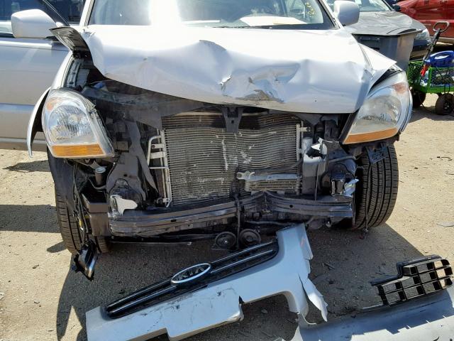 KNDJE723687483499 - 2008 KIA SPORTAGE E SILVER photo 9