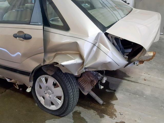 1FAHP34N67W295379 - 2007 FORD FOCUS ZX4 TAN photo 9