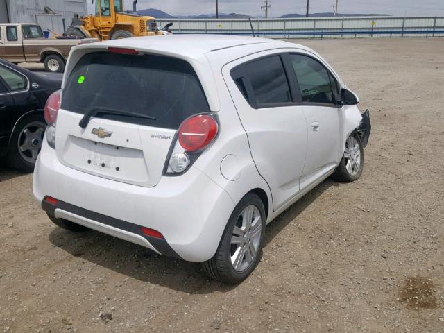 KL8CB6S96FC808228 - 2015 CHEVROLET SPARK LS WHITE photo 4