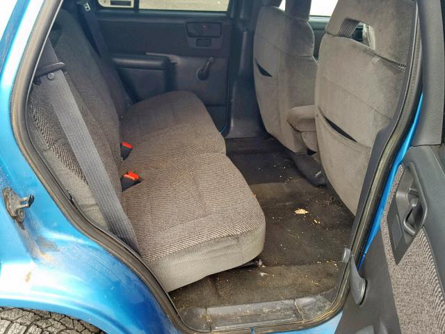 1GNDT13W6S2228436 - 1995 CHEVROLET BLAZER BLUE photo 6