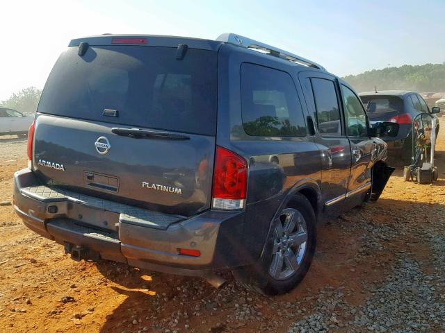 5N1AA0NE3CN601427 - 2012 NISSAN ARMADA SV CHARCOAL photo 4