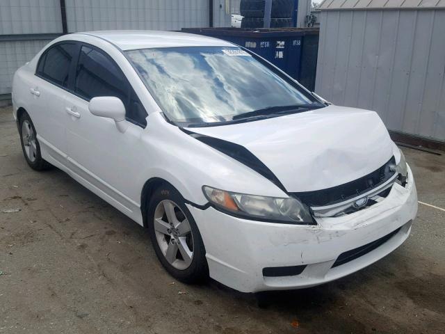 19XFA16619E013370 - 2009 HONDA CIVIC LX-S WHITE photo 1