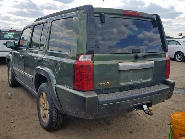 1J8HG48N38C245075 - 2008 JEEP COMMANDER GREEN photo 3