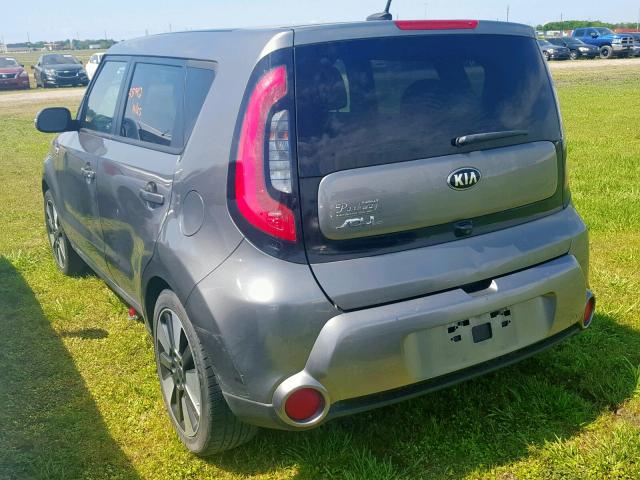 KNDJX3A52G7257416 - 2016 KIA SOUL ! Grafit foto 3