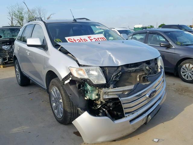 2FMDK3JC5ABA61359 - 2010 FORD EDGE SEL SILVER photo 1