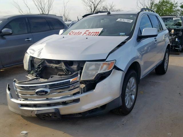 2FMDK3JC5ABA61359 - 2010 FORD EDGE SEL SILVER photo 2