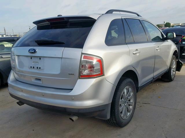 2FMDK3JC5ABA61359 - 2010 FORD EDGE SEL SILVER photo 4