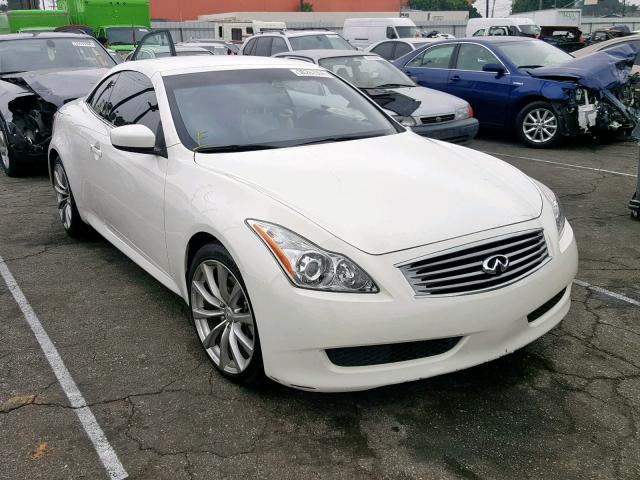 JN1CV6FE3AM353348 - 2010 INFINITI G37 BASE WHITE photo 1