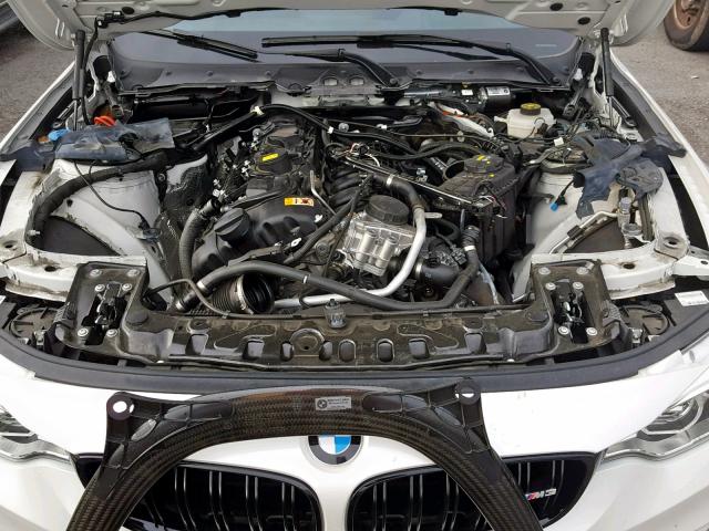 WBS8M9C37H5G85822 - 2017 BMW M3 WHITE photo 7