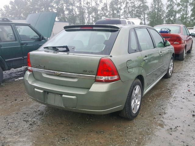 1G1ZT63886F125684 - 2006 CHEVROLET MALIBU MAX GREEN photo 4