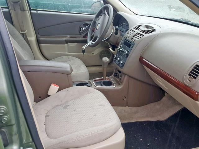 1G1ZT63886F125684 - 2006 CHEVROLET MALIBU MAX GREEN photo 5