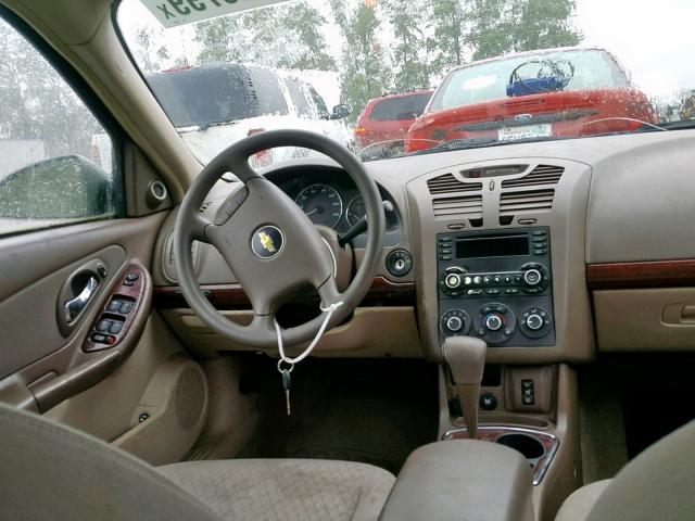 1G1ZT63886F125684 - 2006 CHEVROLET MALIBU MAX GREEN photo 9