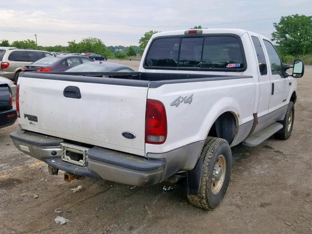 1FTSX31F11EC93503 - 2001 FORD F350 SRW S WHITE photo 4