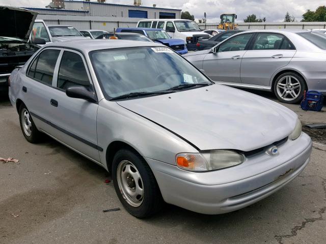 1Y1SK5281YZ423787 - 2000 CHEVROLET GEO PRIZM SILVER photo 1