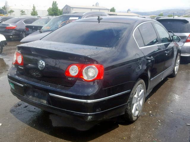 WVWAK73CX8P074302 - 2008 VOLKSWAGEN PASSAT KOM BLACK photo 4