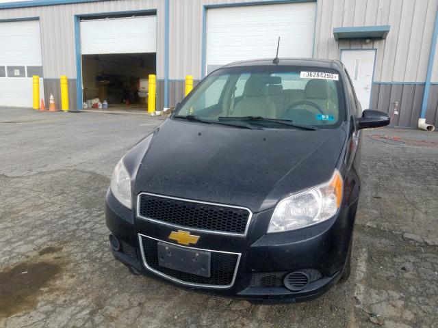 KL1TD66E19B635860 - 2009 CHEVROLET AVEO LS  photo 9