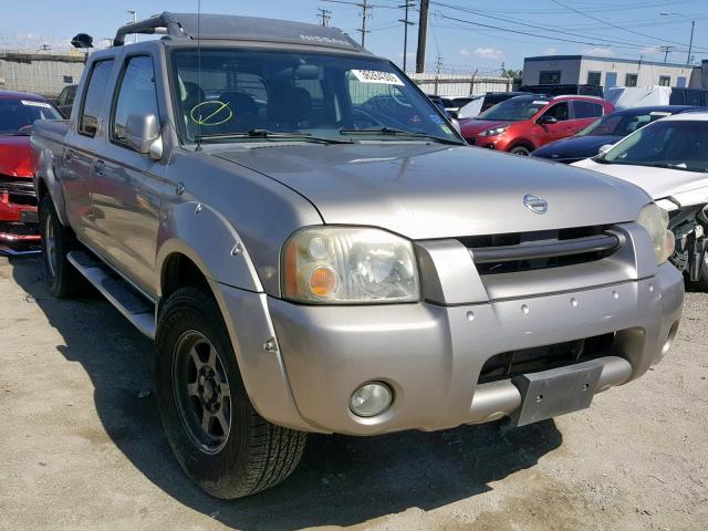 1N6ED27T32C365518 - 2002 NISSAN FRONTIER C SILVER photo 1