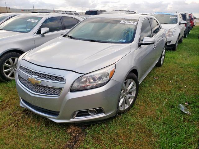 1G11H5SA7DF310562 - 2013 CHEVROLET MALIBU LTZ 银色 照片 2