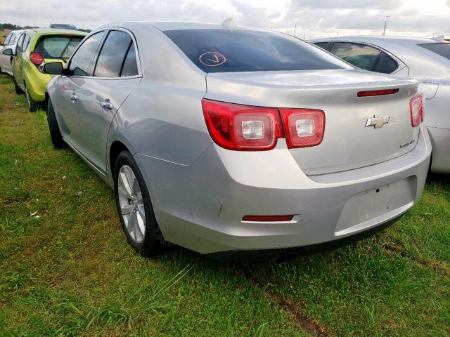 1G11H5SA7DF310562 - 2013 CHEVROLET MALIBU LTZ 银色 照片 3