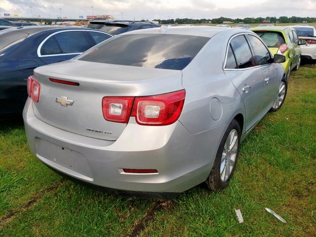 1G11H5SA7DF310562 - 2013 CHEVROLET MALIBU LTZ 银色 照片 4