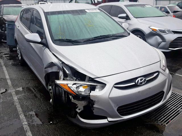 KMHCT5AE2GU269871 - 2016 HYUNDAI ACCENT SE GRAY photo 1