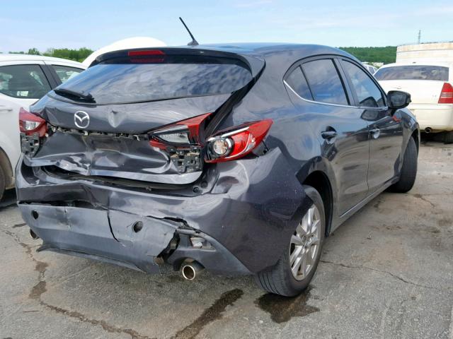 3MZBM1L74EM103578 - 2014 MAZDA 3 TOURING GRAY photo 4