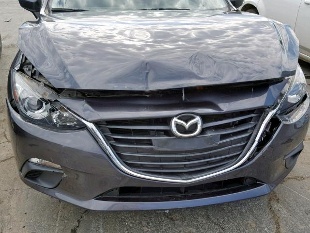 3MZBM1L74EM103578 - 2014 MAZDA 3 TOURING GRAY photo 9