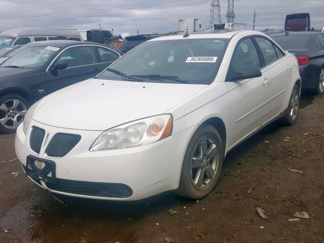 1G2ZH548354132364 - 2005 PONTIAC G6 GT WHITE photo 2