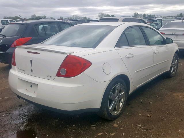 1G2ZH548354132364 - 2005 PONTIAC G6 GT WHITE photo 4