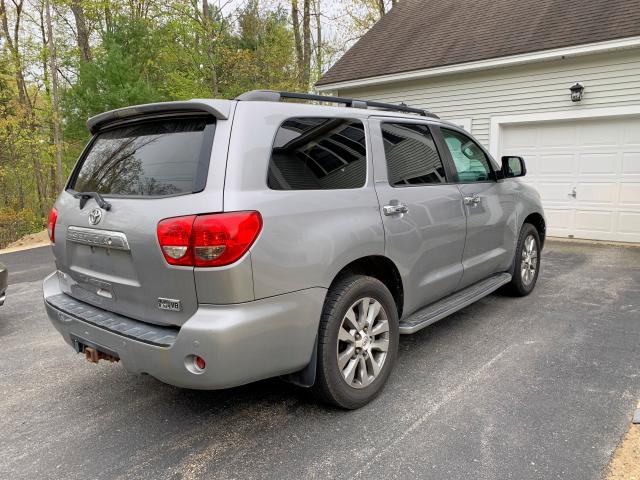 5TDBY68A08S009792 - 2008 TOYOTA SEQUOIA LI SILVER photo 3