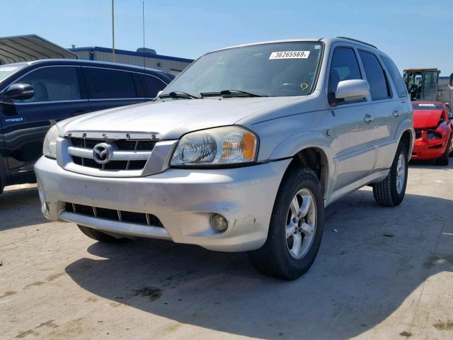 4F2CZ04146KM12487 - 2006 MAZDA TRIBUTE S WHITE photo 2