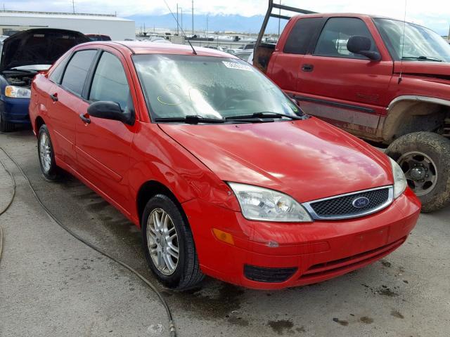 1FAFP34N76W140779 - 2006 FORD FOCUS ZX4 RED photo 1