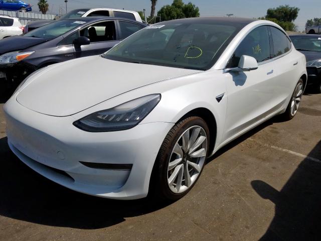 5YJ3E1EA1JF006527 - 2018 TESLA MODEL 3  photo 2