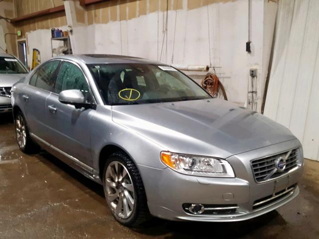 YV1902AH6D1165780 - 2013 VOLVO S80 T6 SILVER photo 1