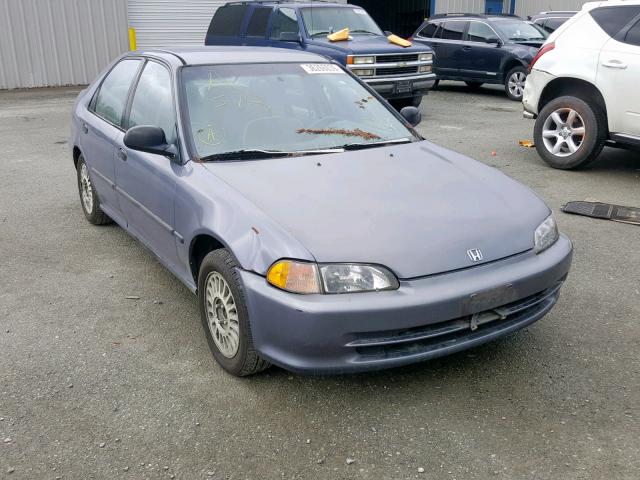 1HGEG8640RL012141 - 1994 HONDA CIVIC DX GRAY photo 1